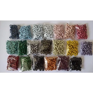 Ilhós Alumínio Nº 54 Kit Com 15 Cores - 1.500pçs
