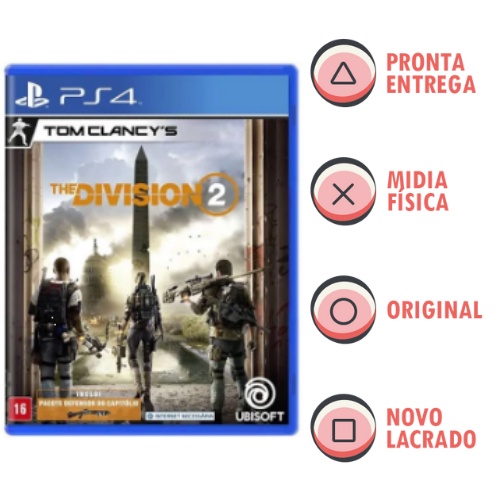 Jogo Tom Clancy's The Division 2 - PS4 - Curitiba - The Division 2  Curitiba, The Division 2 PS4 - Brasil Games - Console PS5 - Jogos para PS4  - Jogos para
