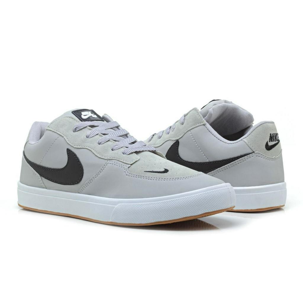 Tênis Nike sb sapatênis unissex CINZA/BRANCO masculino e feminino ...