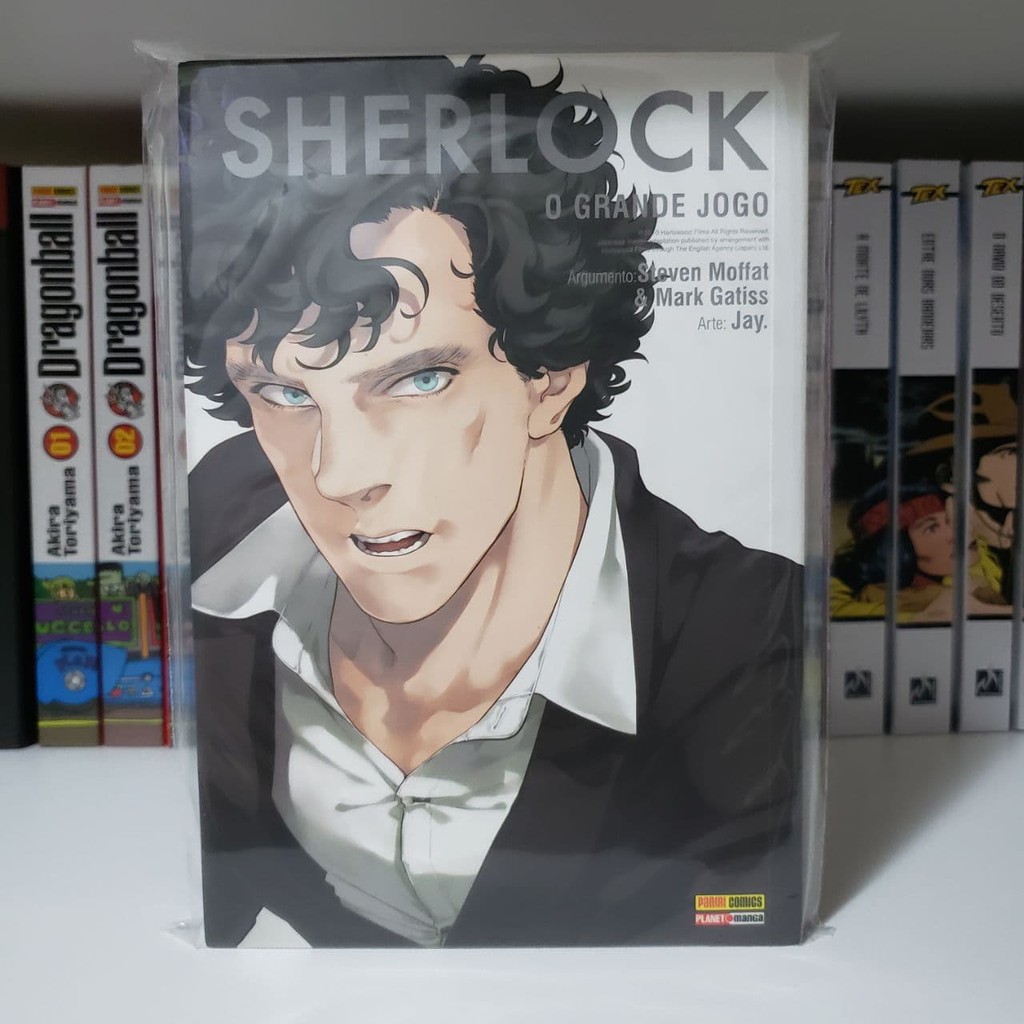 Kit Sherlock Holmes (mangá) | Shopee Brasil