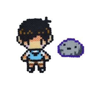 Chaveiro ou Imã Perler Beads/Pixel Art - Omori