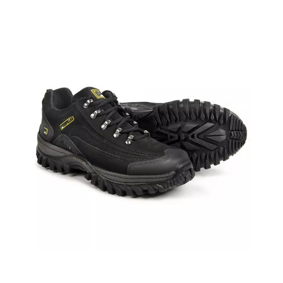 Bota Caterpillar Tenis Leve Coturno Couro Legitimo Promoção