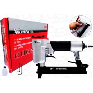 Grampeador Pneumático Pressão MTX 10 ao 22MM Uso Profissional em Oferta na Shopee