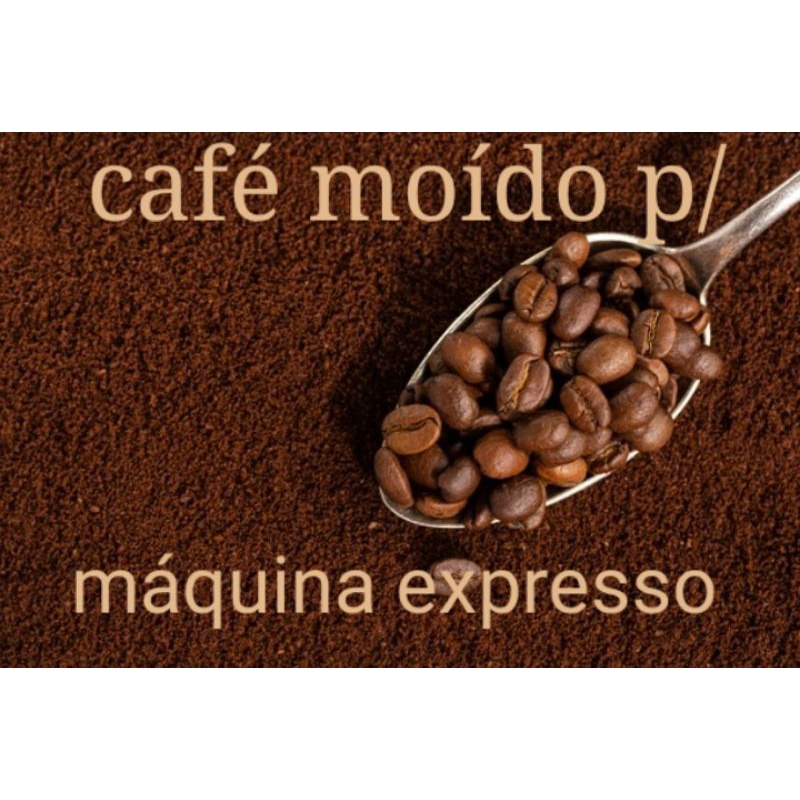 Café moído para máquina expresso 500g (torra Clara , média e extra ...