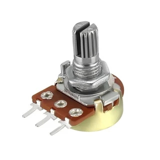 Kit 5 Unidades Potenciômetro Linear WH148-1 10K L16 3T B