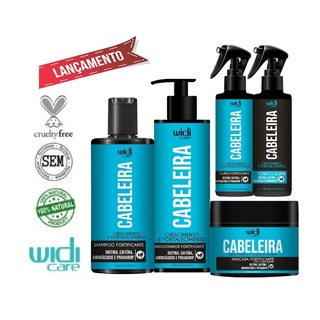 Kit Cabeleira Widi Care Crescimento E Fortalecimento 5 Ítens