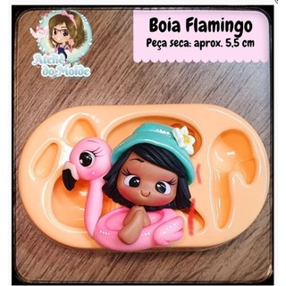 Molde Boia Flamingo - Maria Diniz-Atelie do Molde