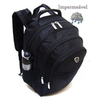 Mochila Bolsa Mala Reforçada Notebook Impermeável Envio Imediato Unisex