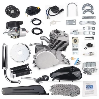 Motor Completo Para Bicicleta - 80 CC - Bicicleta Motorizada 2 Tempos - Melhor do Site