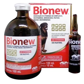 Complexo Vitamínico Bionew Vetnil 100 ml em Oferta na Shopee