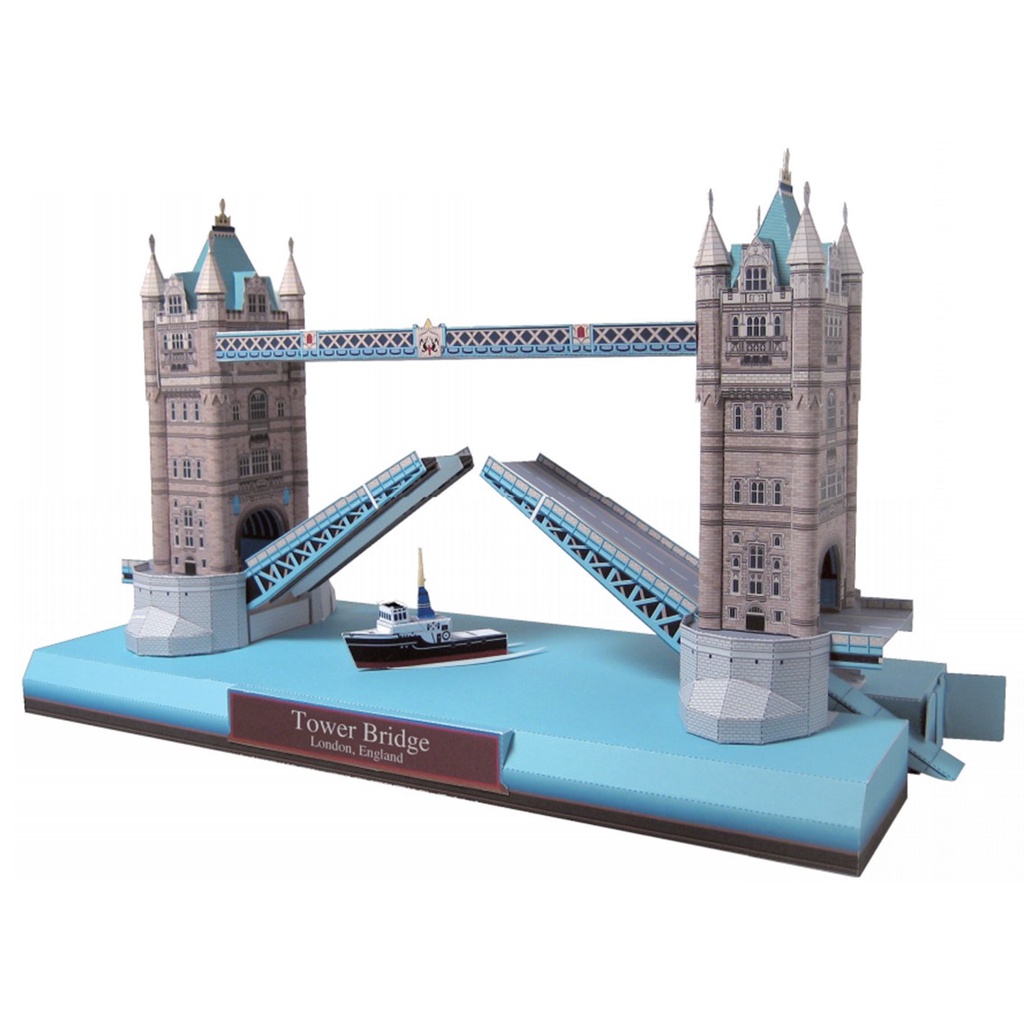 Robotime Jogo De Puzzle De Madeira Diy 3d Torre Da Ponte, Big Ben