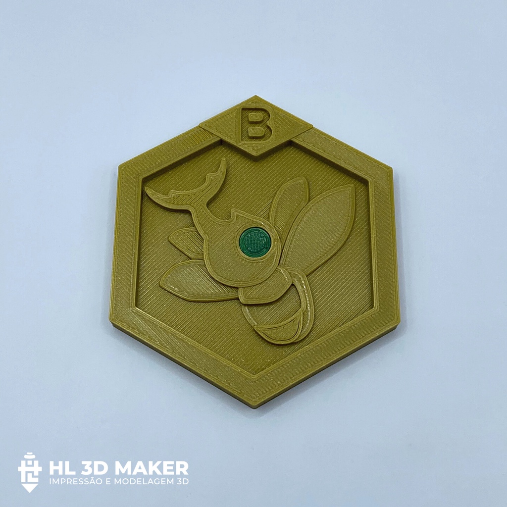 Réplica Medalha Metabee dos Medabots