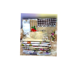 Kit 2 Toalhas Mesa Tergal 4 Lugar Cadeiras Estampas Sortidas Cores