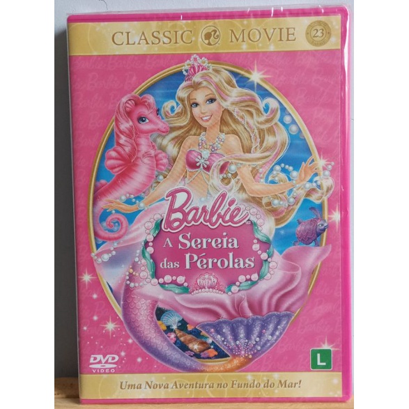 Coleção Barbie Sereias - Box com 4 DVDs - Novo Lacrado