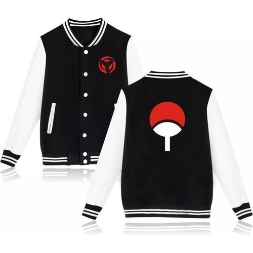 Blusa Moletom Naruto Anime Clã Uchiha Símbolo Canguru - Corre Que Ta  Baratinho