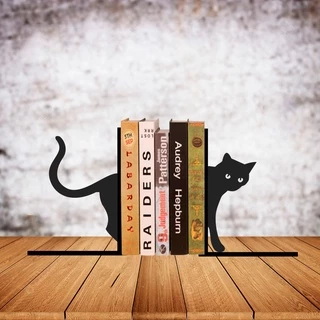 Aparador De Livros Gato Preto Ótima Peça Para Decoração Feito Em Mdf 6mm