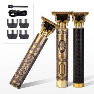Elétrica máquina de cortar cabelo sem fio profissional Aparador Barbeiro Recarregável maquininha de barbear