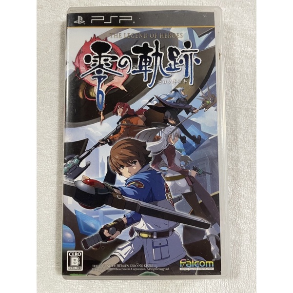 PSP The Legend of Heroes Zero no Kiseki original japonês região