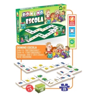 Mandiali e-Shop : Kit Jogos Infantil em Inglês Dominó + Quebra