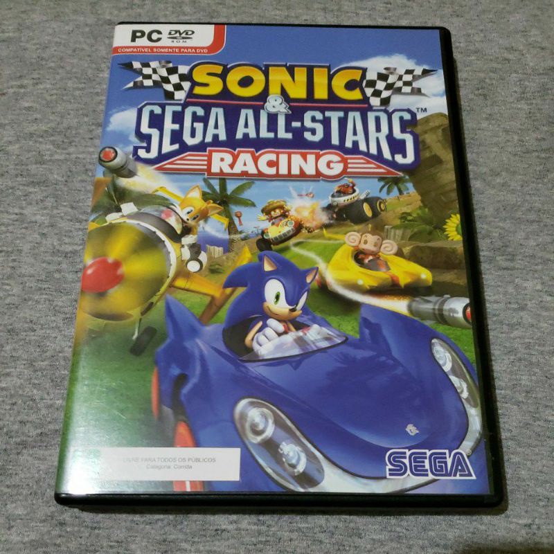 Sonic & Sega All-stars Racing - PC | Shopee Brasil
