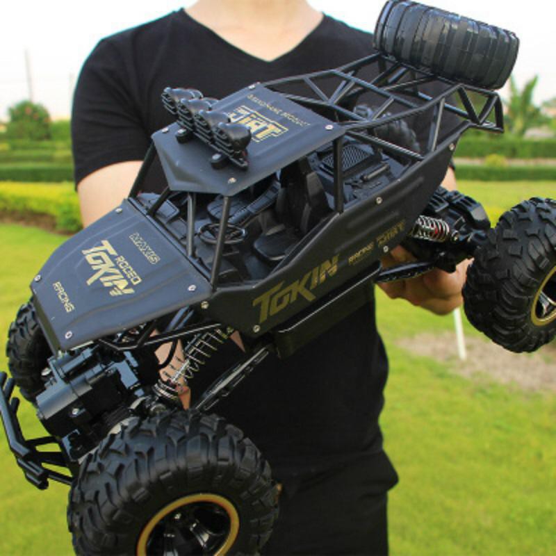 Grande Carrinho De Controle Remoto Rc 4x4 37cm Grande