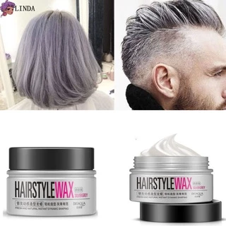 linda BIOAQUA Granny Grey Wax Silver Grey Dynamic Wax HairGel Water Hair Styling Products