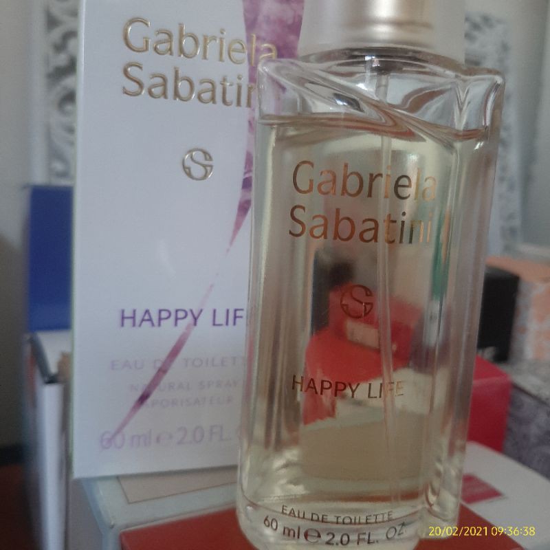 Gabriela sabatini discount perfume happy life