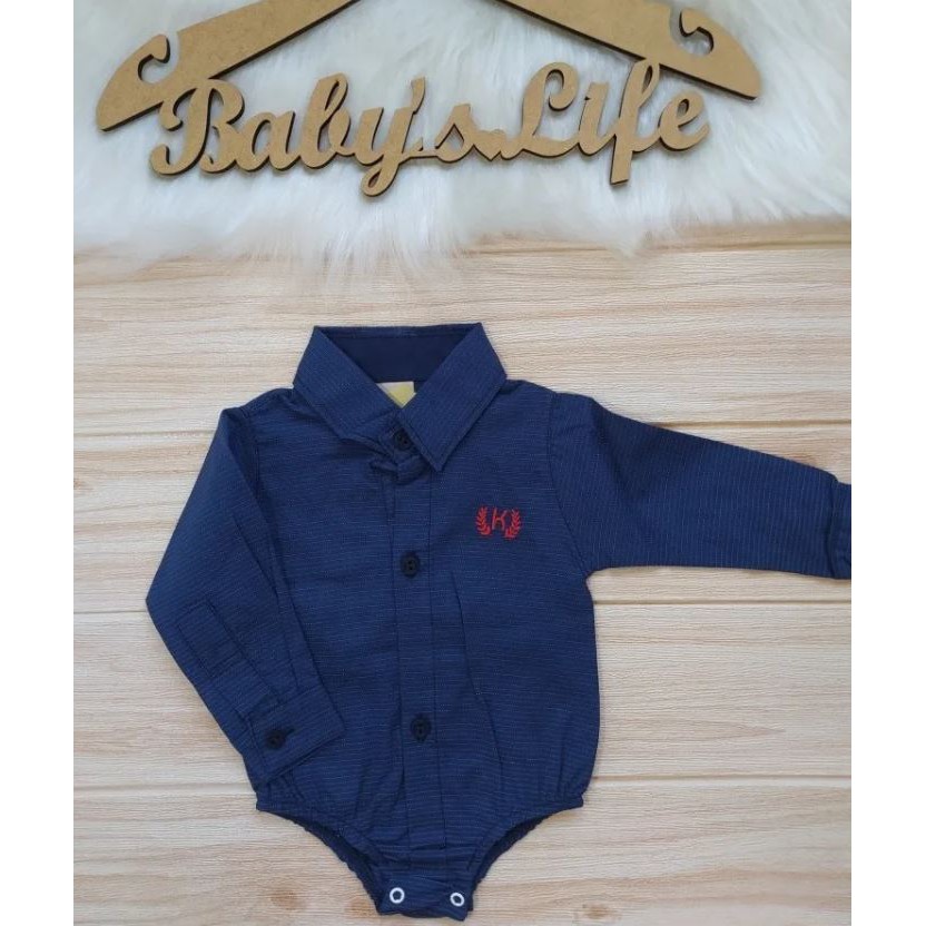 Camisa best sale social bebe