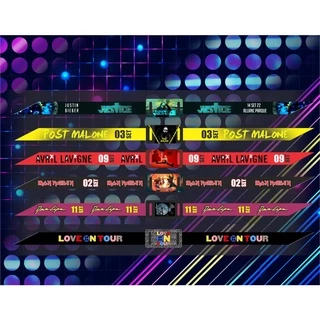 Pulseiras Personalizadas ROCK IN RIO | SHOWS SP E RIO 2022 c/ TAG