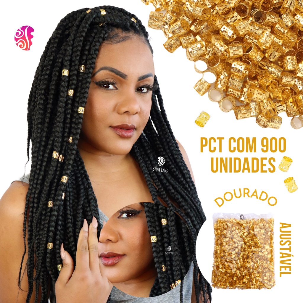 Temini Tranças Afro - Ponta Grossa - Nagô+ box braids com detalhes em  dourado. Acessórios disponíveis 🤩❤️