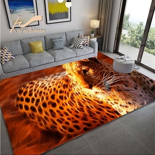 Compre Tigre tapete 3d impressão animal leão leopardo tapete porta sala de  estar quarto moderno decoração casa fotografia adereços