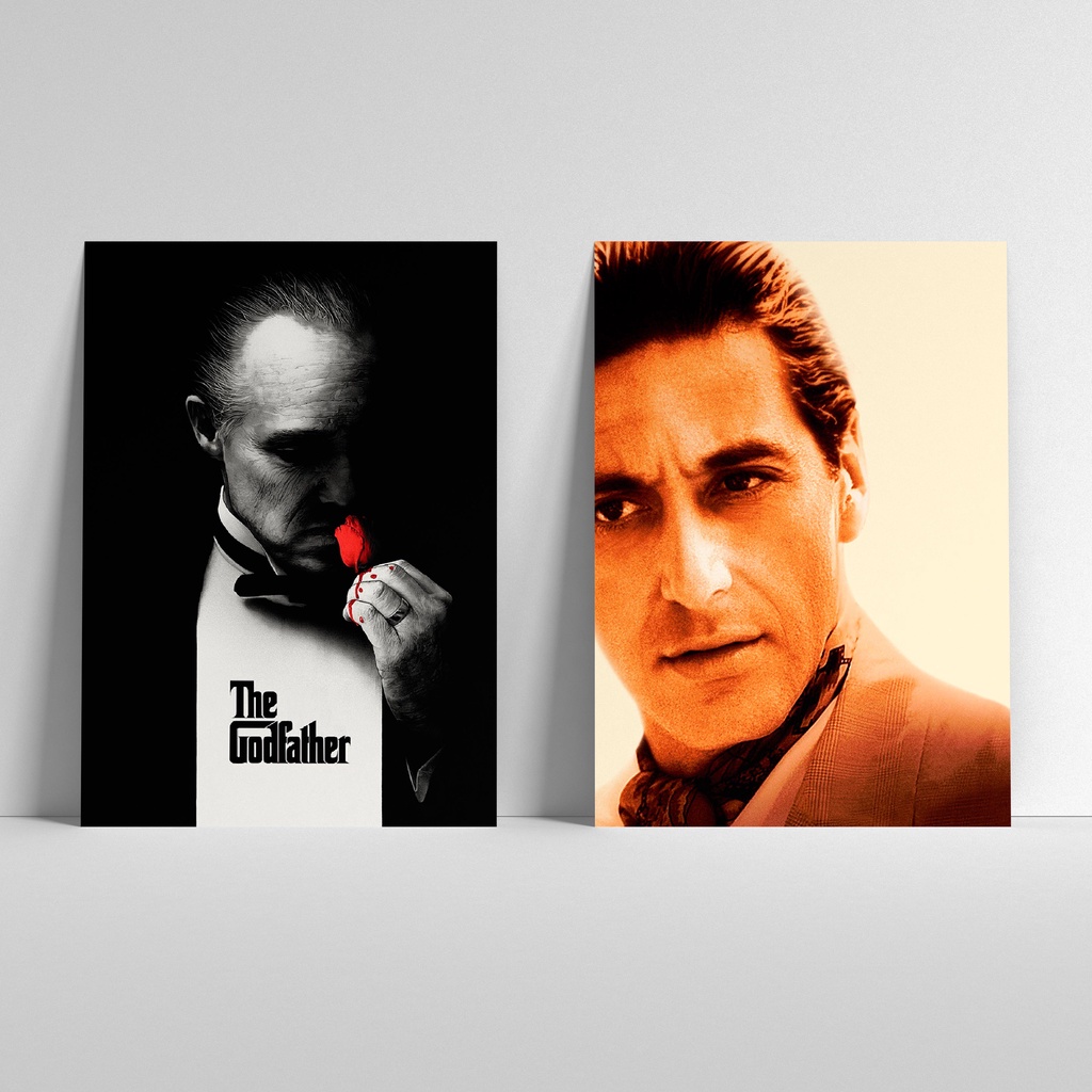 Quadro Placas Decorativas O Poderoso Chefao The Godfather | Shopee Brasil