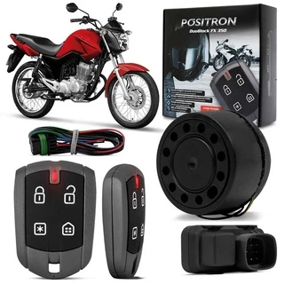 Alarme Para Moto Positron Duoblock Fx 350 Universal G8