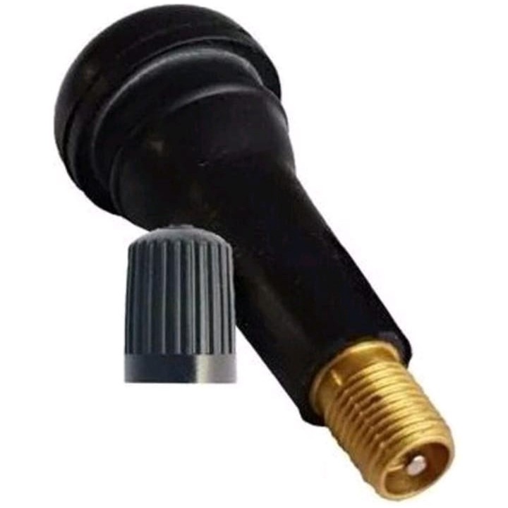 Bico Válvula Pneu Sem Camara Para Moto e Carro Universal Longo