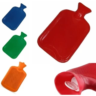Bolsa Aguá Quente 2000 ml Térmica Borracha Compressa Gelo Pronta Entrega Envio Imediato