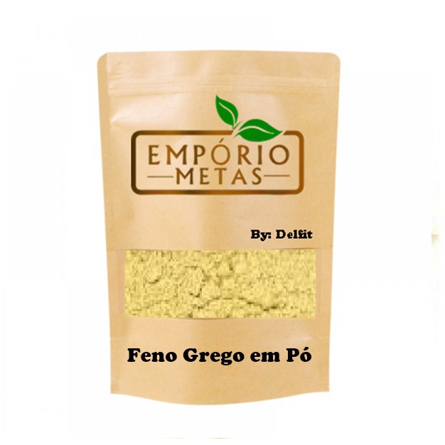 Feno Grego Em Pó 1kg