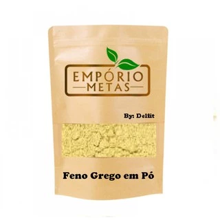Feno Grego Em Pó 1kg