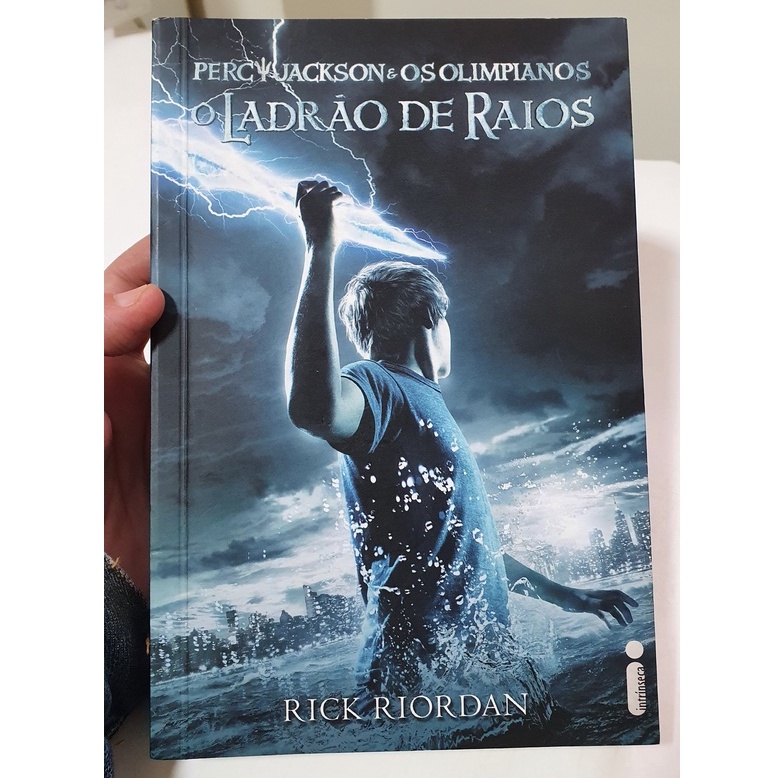 Livro Percy Jackson And Os Olimpianos O LadrÃo De Raios De Rick