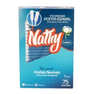 Hastes Flexíveis Cotonetes 75 Unidades