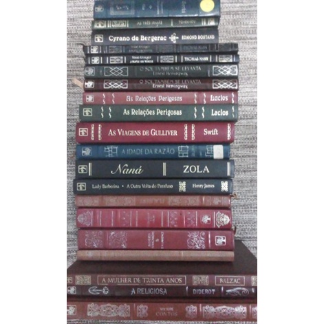 Obras clássicas da literatura universal em capa dura - Proust - Hemingway - Sartre - Gorki - Tchekhov - Henry James e outros!