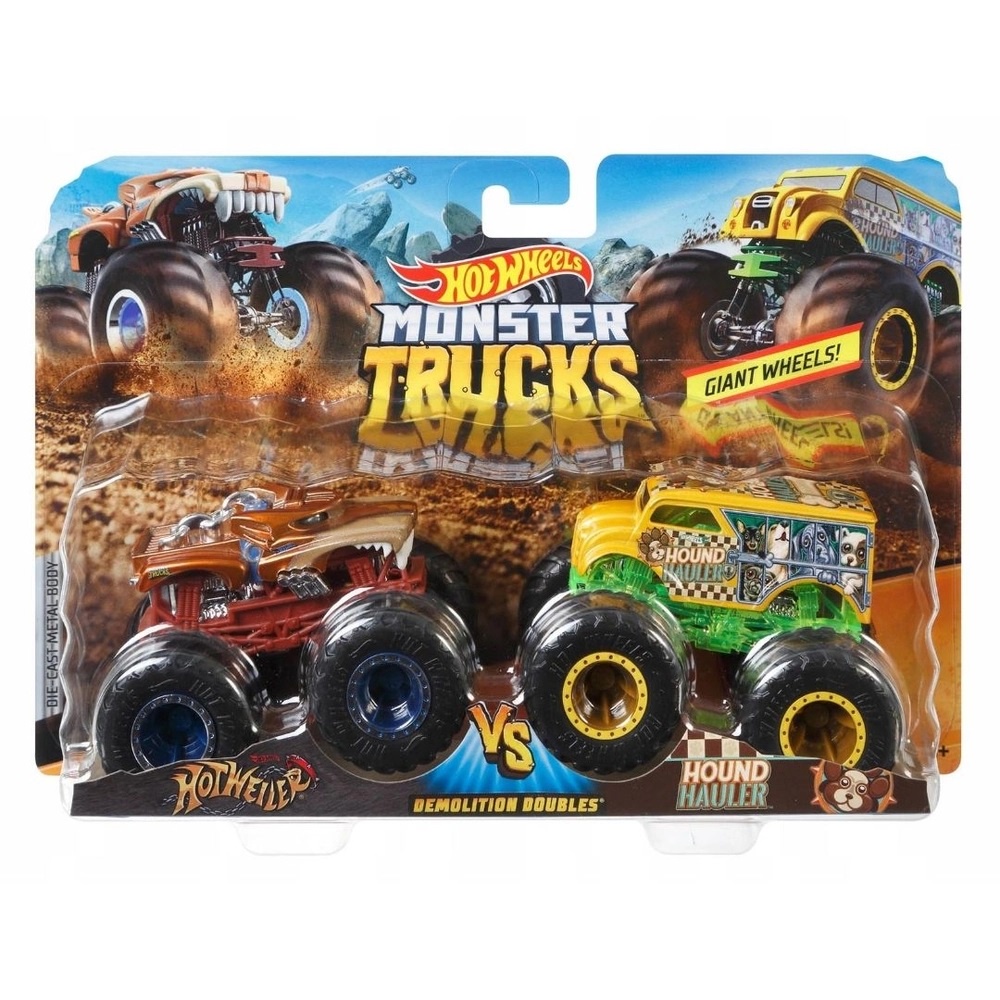 Hot Wheels Monster Truck 1:64 Com 2 Unidades Mattel