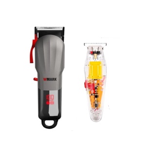 Cortador De Cabelo Wmark Ng 301 / 115 + Acabamento Wmark Ng 202