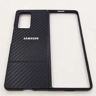 Z Fold 2 Capa Dobrável Para Samsung 3 De Celular De Fibra De Carbono Ultrafina Galaxy Fold2 Fold1 Proteção Total