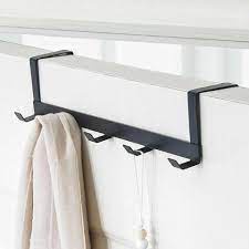 Suporte Para Porta Com 5 Ganchos Multiuso Clink