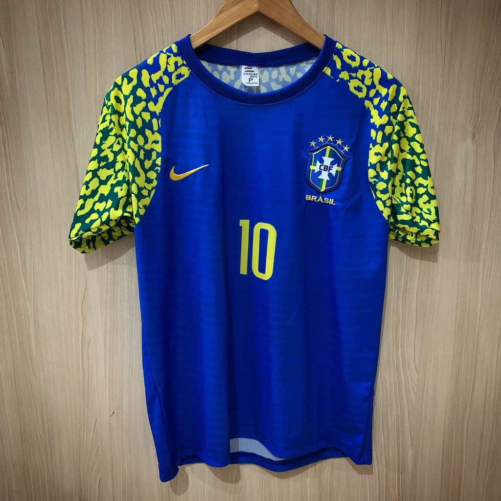 Camisa Brasil Azul Copa 2022