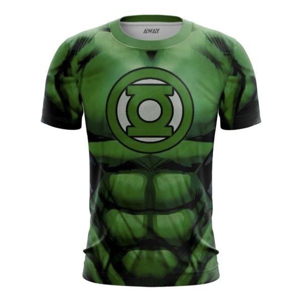 Camiseta para Adulto con Logo de Linterna Verde en Verde | Ropa DC