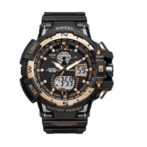 Rel gio Smael 1376C T tico Militar Original Promo o Shopee Brasil
