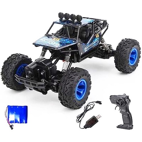 Carro De Controle Remoto 4x4 Off Road 4 Canais Jeep Rally | Shopee Brasil