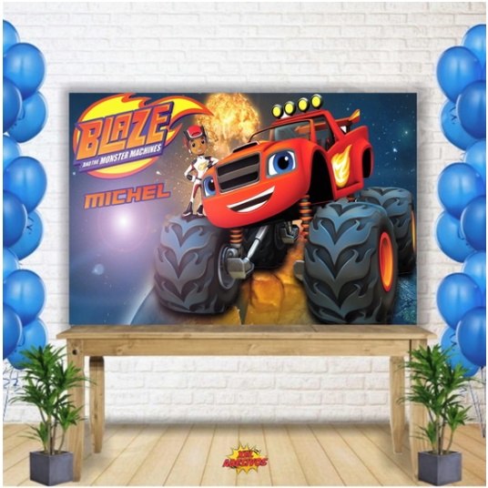 Adesivo de Faixa Blaze and The Monster Machines