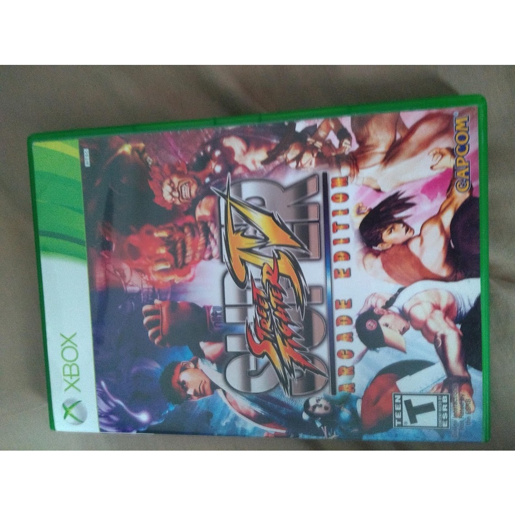 Jogo Super Street Fighter Iv - Xbox 360 - Física - Original